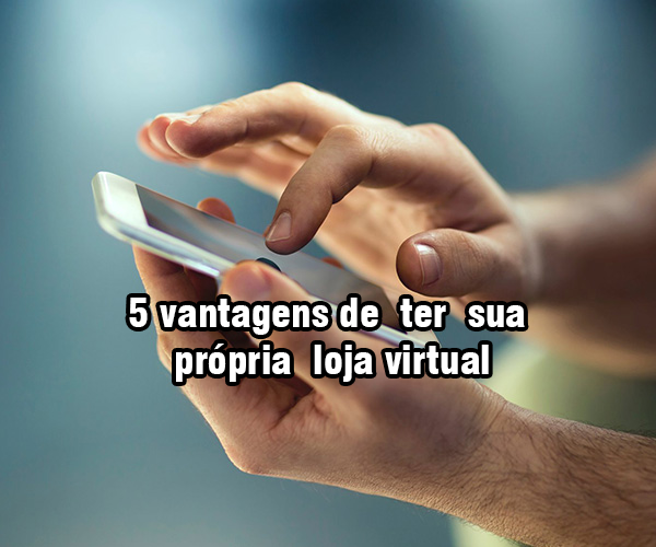 5 vantagens de ter sua própria loja virtual